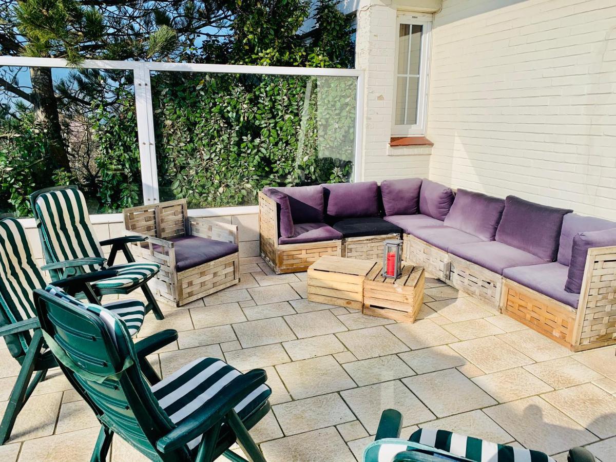 Villa Friedolin Heeft Zicht Op Zee En Duinen, In Duinenreservaat, Hot Tub Met Jacuzzi En Sauna Met Zeezichten Te أوستدوينكيرك المظهر الخارجي الصورة